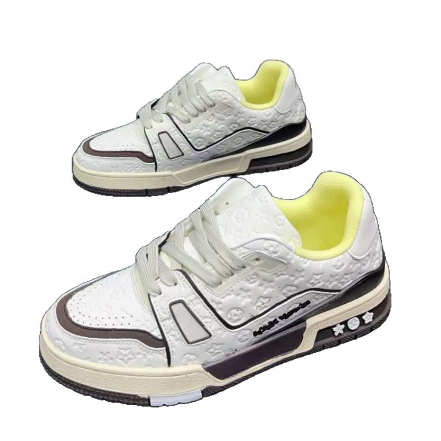 Designer shoes free shipping 2025 New Trendy Luxury Fashion Classic Versatile Casual Board Shoes for Men and Women size 36-44