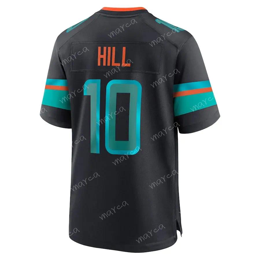 Hill 2025 Rivalries Football Jersey Waddle Ewers Tagovailoa Achane Custom Football Jerseys Any Name Number Mens Womens Youth33