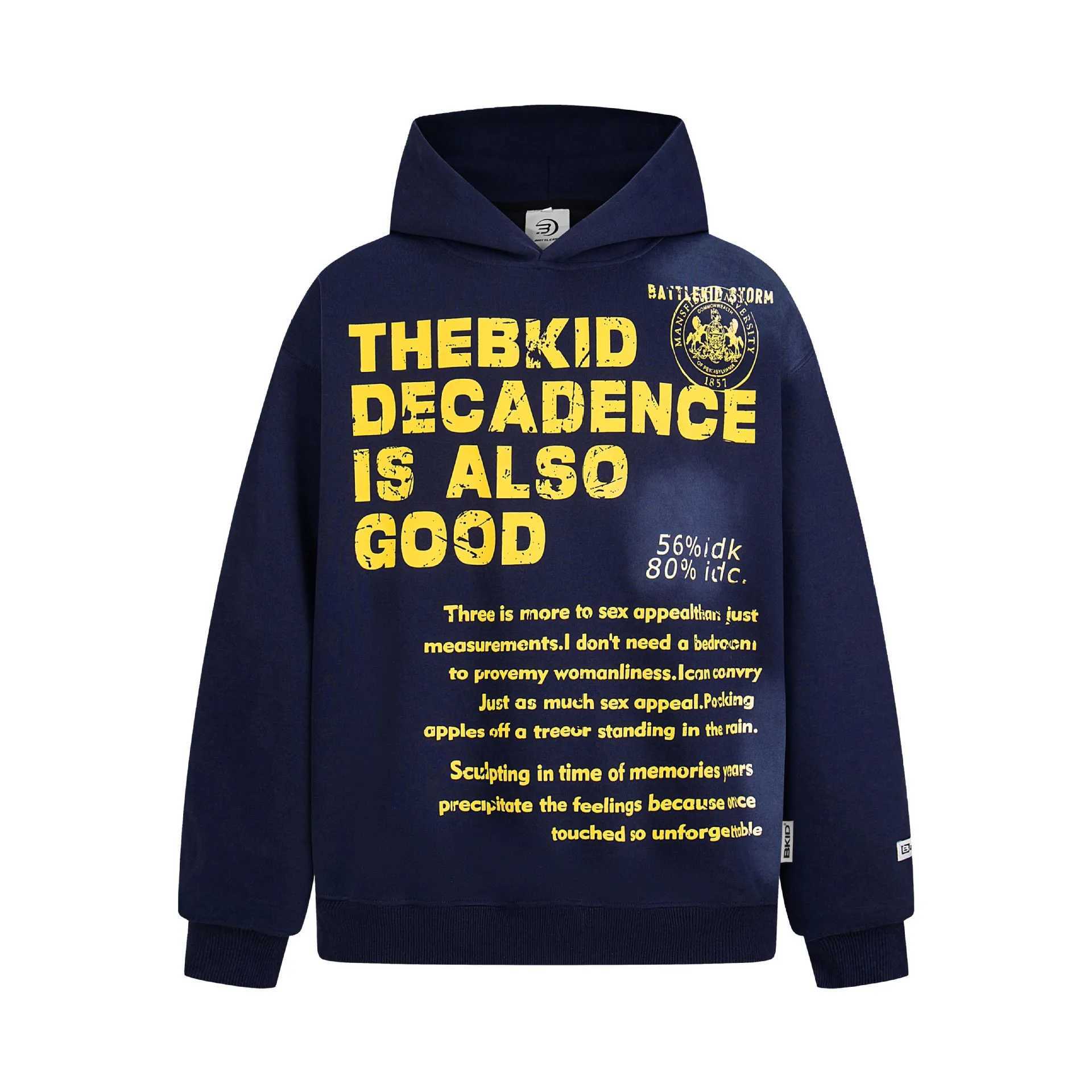 Street Style Hoodie Couple Loose Fit Cotton Polyester Blend Long Sleeve Zipper Closure Vintage Design Men Women Casual Outerwear J251014