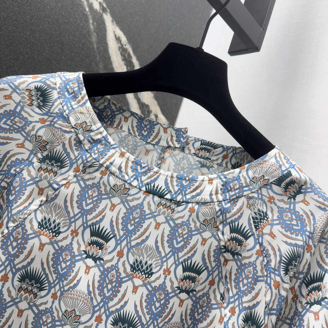 Designer dress for woman elegant summer dress brand 1:1 Fashion Paris floral maxi dress 678