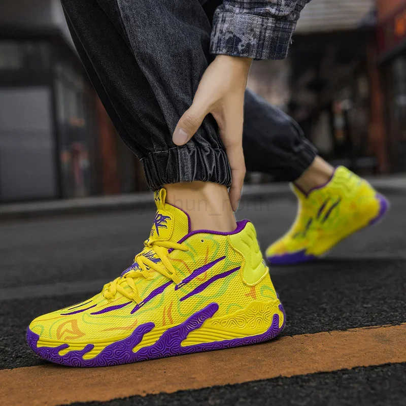 2025 New Basketball Shoes Men Breathable Comfortable Sneakers Training Sports Basketball Sneakers Women Shoes Free Shipping M251014