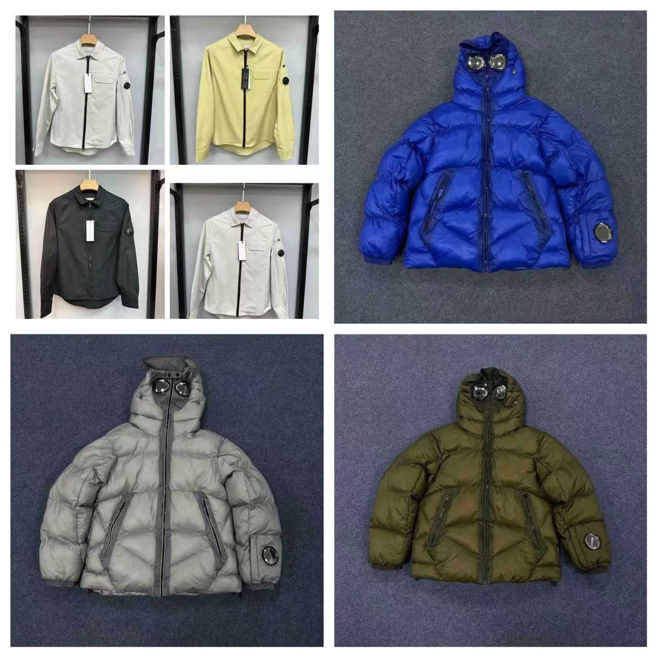 High-quality designer men's down jacket overcoat, casual and fashionable style winter outerwear parka coat ab