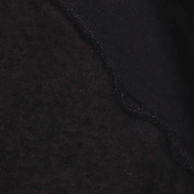 Disney Fleece Hooded Sweatshirt Mickey Minnie Mouse Embroidery Zip Up Hoodies Jacket Women Casual Cartoon Patch Jumper Top Black H251014