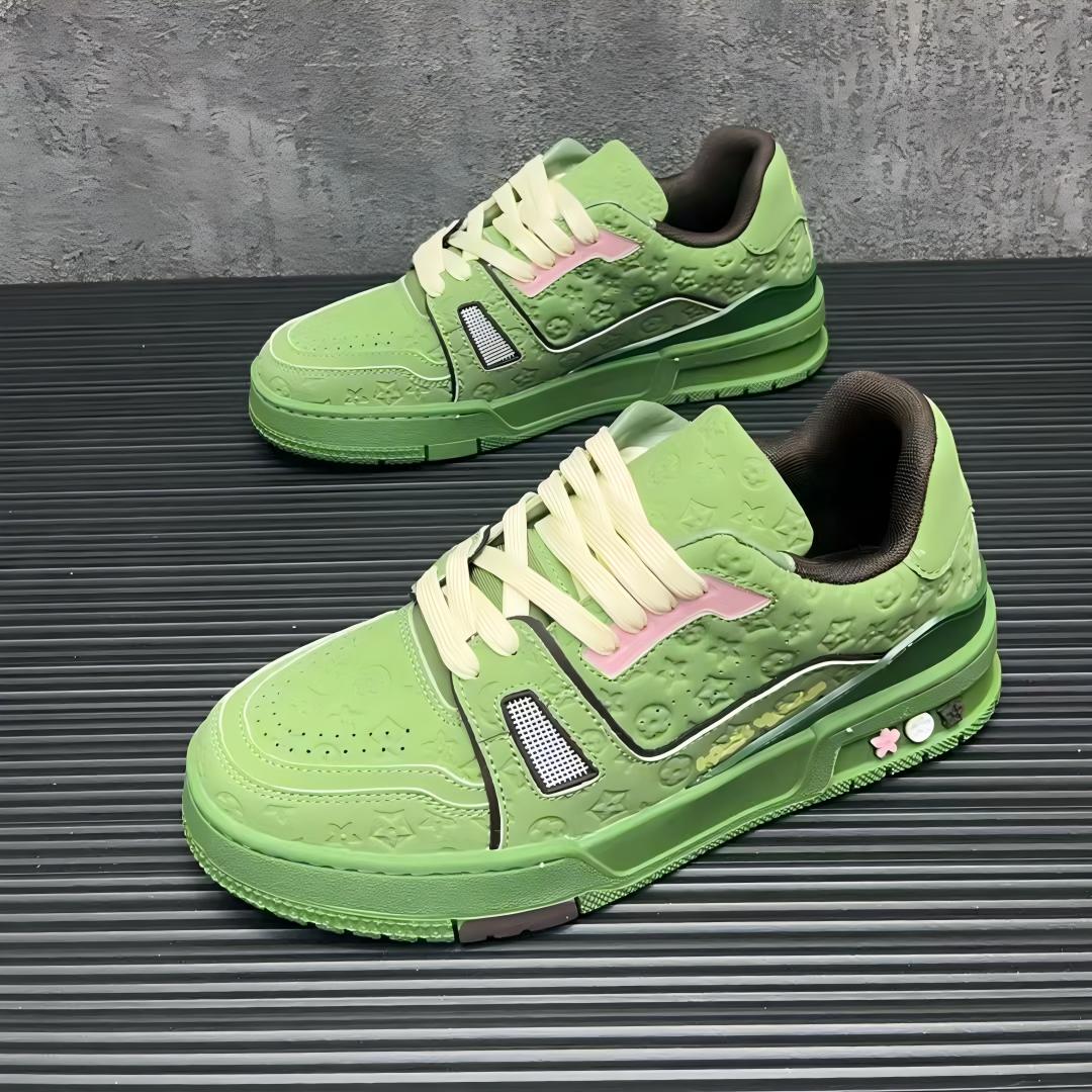 Designer shoes free shipping 2025 New Trendy Luxury Fashion Classic Versatile Casual Board Shoes for Men and Women size 36-44