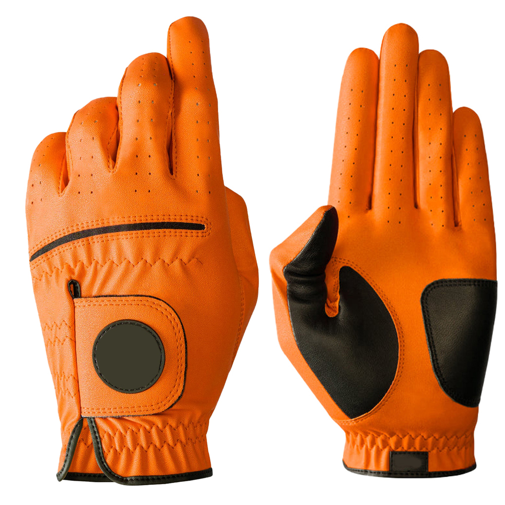 Golf gloves gloves manufacturing left and right hand breathable 3D performance mesh anti-slip fiber park golf gloves