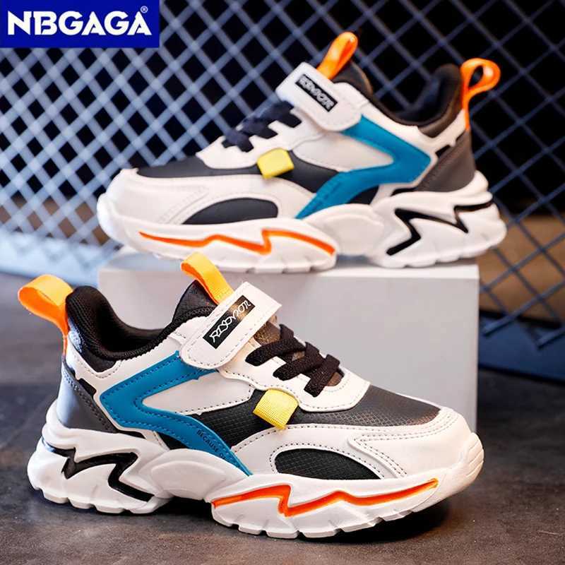 Four Seasons Sport Kids Sneakers Boys Casual For 5-16Years Children School Walking Non-slip Outdoor Running Shoes Leather XJ250701 XJ260303