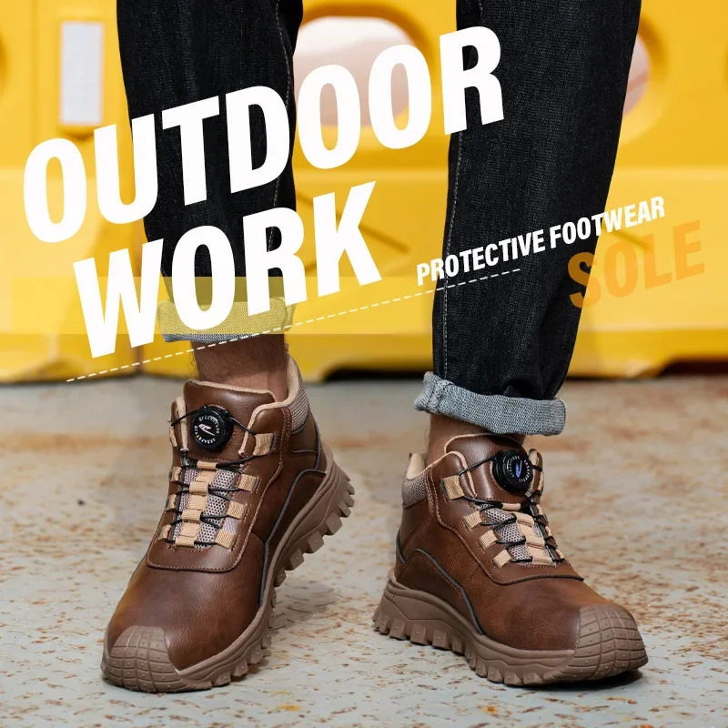 6KV Safety Shoes Fashionable Mens Insulated Are Waterproof Puncture Slip Resistant Comfortable and Breathable 251013 - view 4