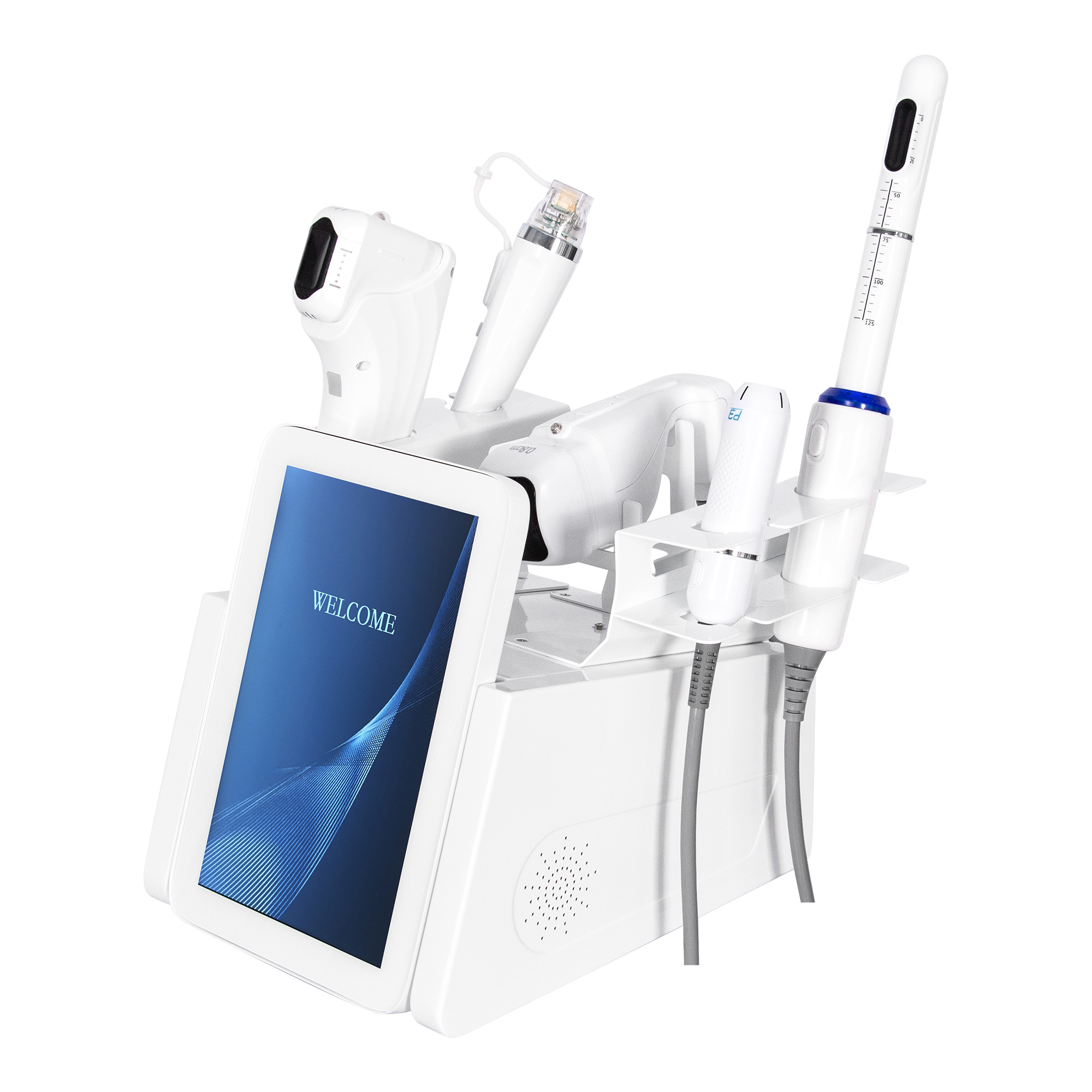 Hifu Microneedling Intimate Care 5-In-1 Device - Facial Lifting & Vaginal Tightening - Dark Circle Removal & Slimming - Professional Beauty Machine