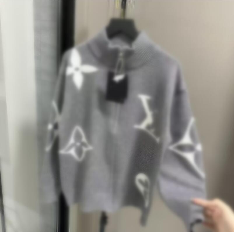 Men's Sweaters for Cardigan Designer Sweater Wool Casual High Quality men Polo Jacket classic luxury Winter Long Sleeve Zip men coat