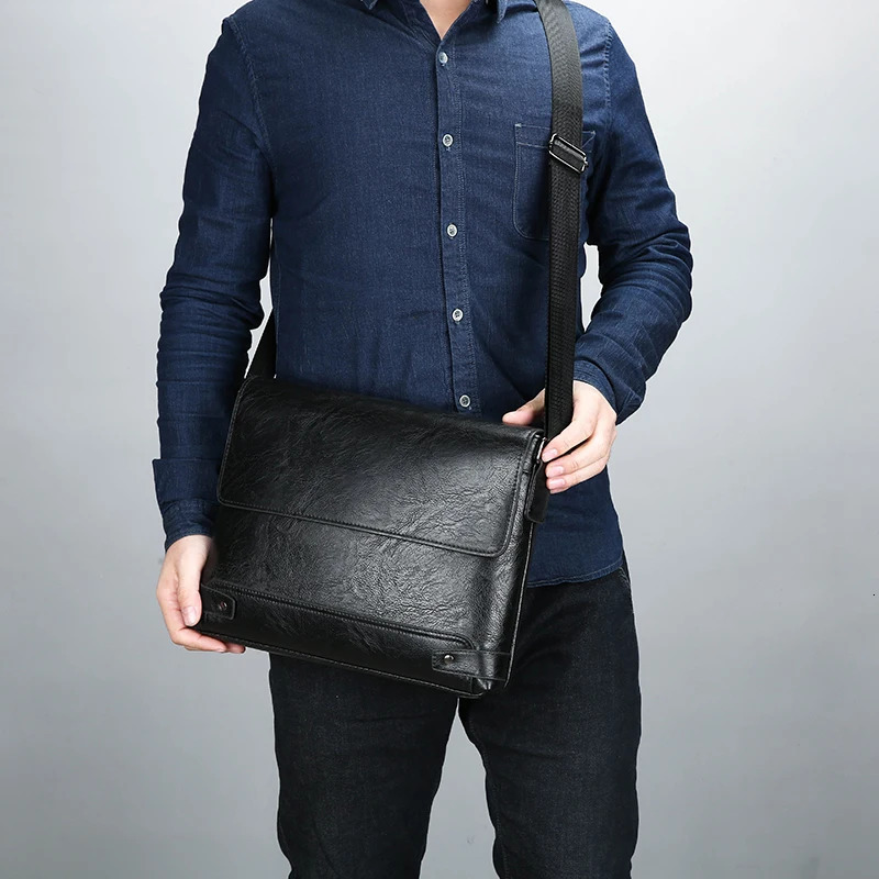 Shoulder bag mens crossbody bag business bag large capacity for business trips and work 251013 - view 4