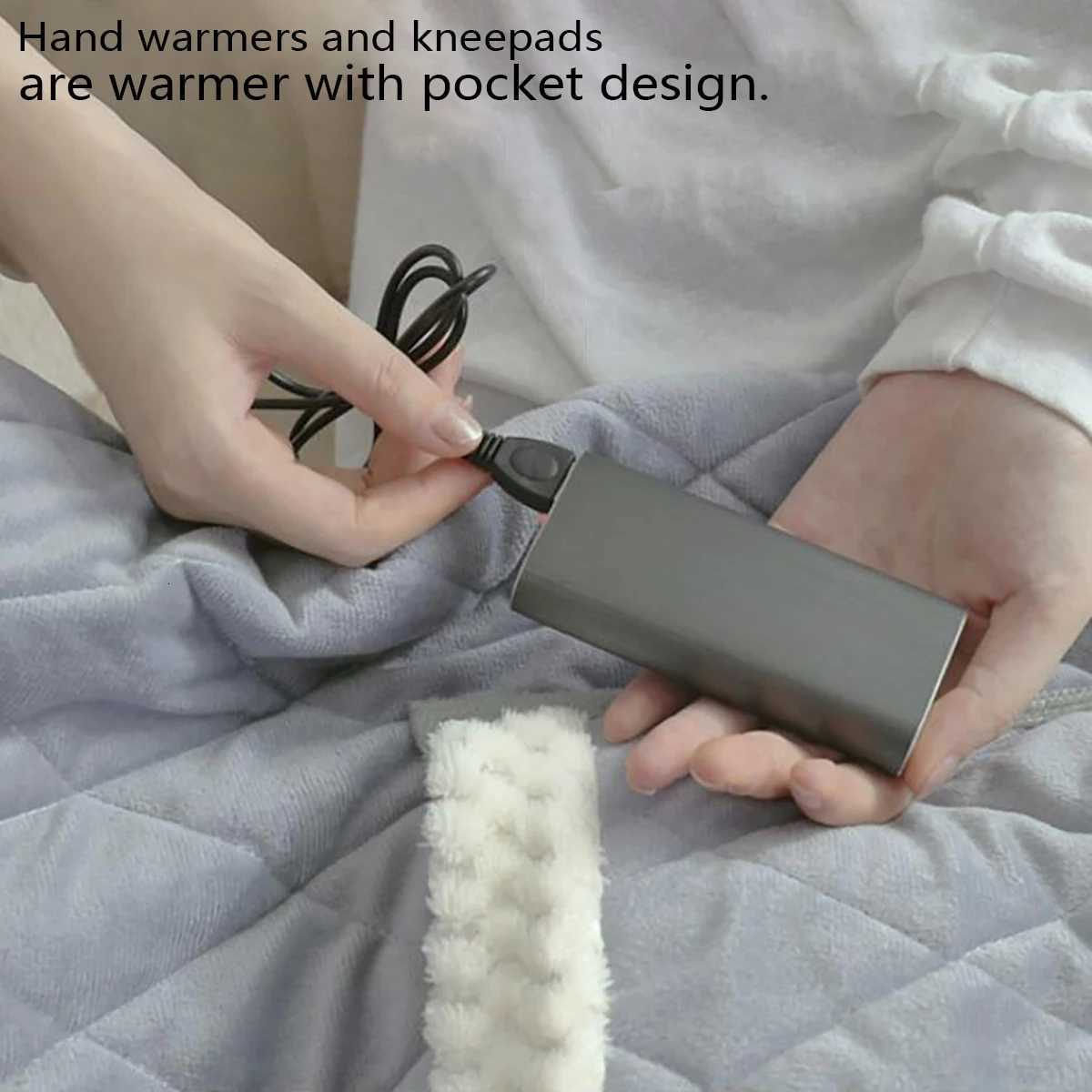 1pcbusb multifunctional electric blanket heating blanket office lunch break heating pad hand warmer perfect Christmas gift Y251014