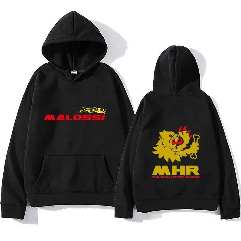 Mens sweatshirts printed with the Malossi theme unisex streetwear hiphop style autumn and winter fashion J251203