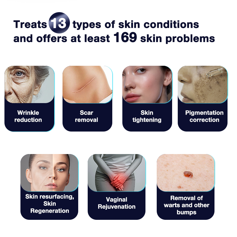 2025 High Quality CO2 Fractional Laser Machine for Skin Rejuvenation Acne Removal RF 100W Fractional Co2 Laser Machine