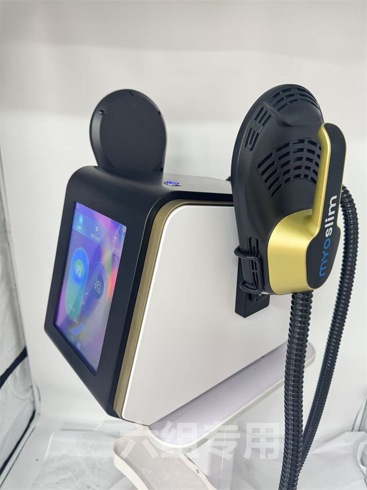 Portable EMS Body Sculpting Machine 6500W MYOSlim HI-emt Fat Reduction Tighten Skin and Build Abs Non-Invasive Slimming Equipment