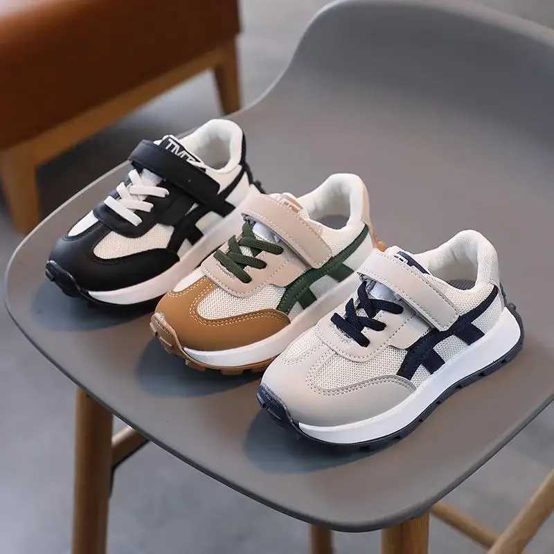 Children Casual Sports Running Hiking Anti-slip Mesh Veo Lightweight Breathable Sneakers Soft Bottom Kid Shoes XJ250701 XJ260303