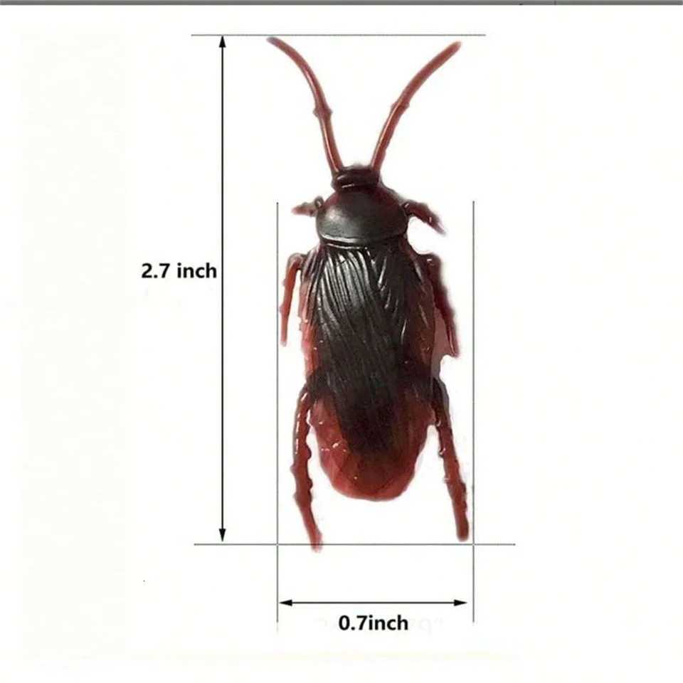 1050pcs Halloween Simulation Bug Cockroach Spider Centipede Scorpion Funny Fake Cockroach Halloween DIY Party Decor Props C251014