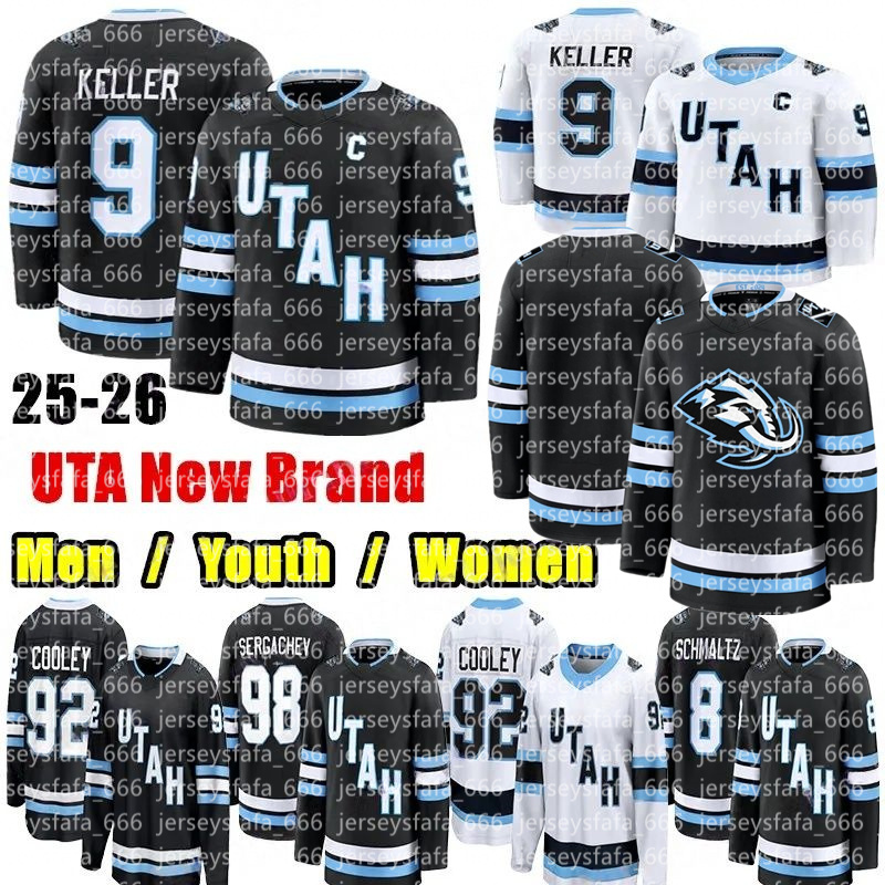 2024-25 Season Utahs Hockey Jersey Mammoth Clayton Keller Cooley Schmaltz Guenther Barrett Hayton Sergachev Ingram Kesselring Lawson Crouse Tij Iginla