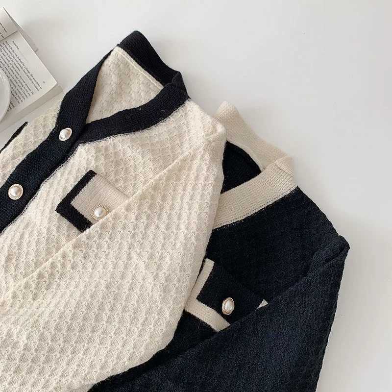 Womens Korean Fashion New Korean Loose Longsved Knit Sweater Cardigans Outwear Coat W251014