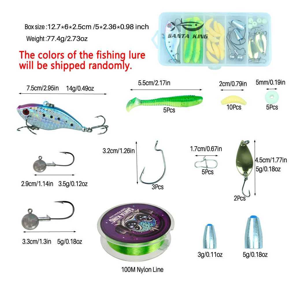 2Pcs Fishing Rod and Reel Combo with 100M Fishing Line Tack Bag Multifunctional Fishing Pliers Box Fishing Accory Y251014