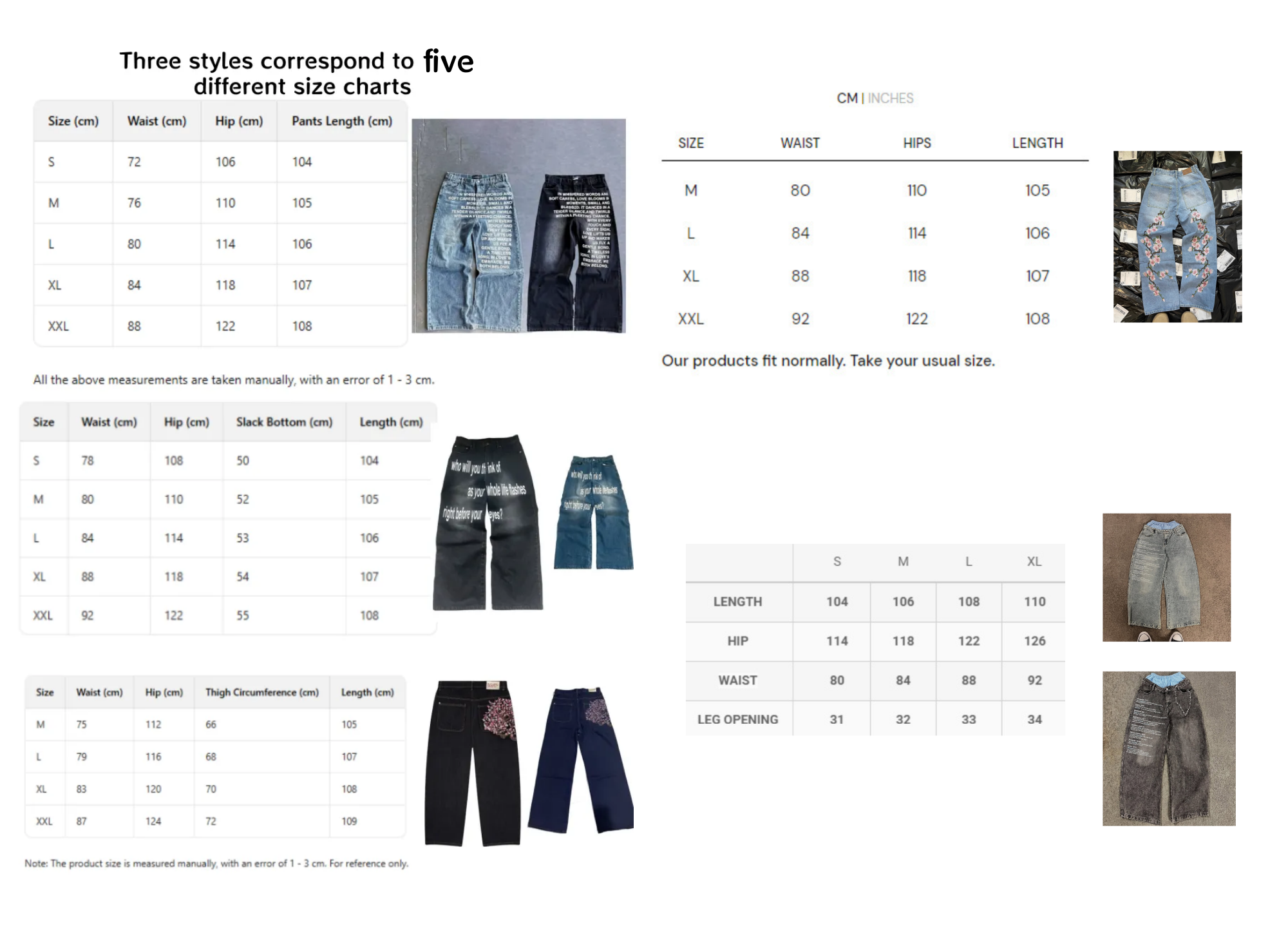 Men's Jeans Streetwear Y2K Baggy Retro Luxurious Double-waist Washable Design Letter Print British Style Graphic Blue Wide Leg Denim Pants Gothic