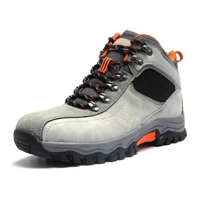 Waterproof Hiking Boots Men Autumn Winter Nonslip Lightweight Breathable Hiking Shoe Outdoor Trekking Hiking Shoes Hunting Shoe C251014