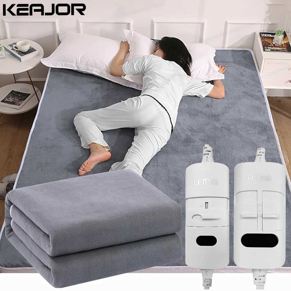 Electric Blanket 220V Thicker Automatic Thermostat Electric Heating Blanket Body Warmer Thermal Mattress for Room Blanket heated Y251014