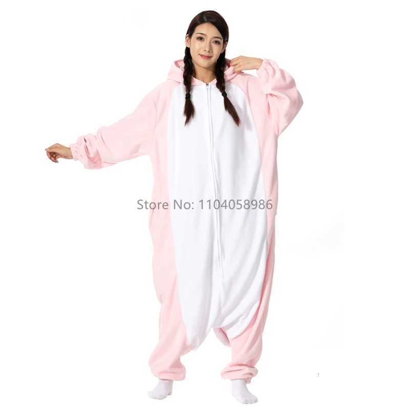 Animal Kigurumi Costume Halloween Onesie Pink Axolotl For Women Men Adult Kids Pyjamas Cartoon Pajama Cosplay Party Homewear Y251013