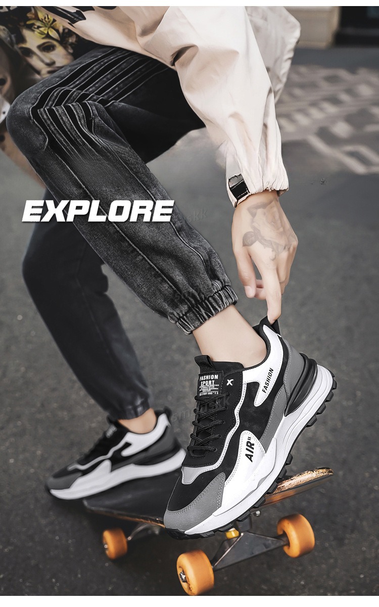 Men Casual Sneakers Lightweight Walking Shoes Fashion Outdoor Soft Male Casual Running Shoes Breathable Men Footwear Sneakers Breathable Athletic Walk
