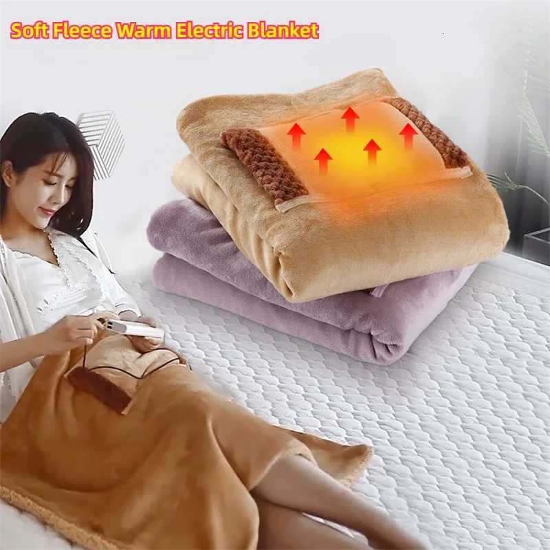 Electric Heater Blankets 5V USB Powered Soft Thicker Warmer Winter Heating Blanket For Office Bedroom Works With Power Bank Y251014