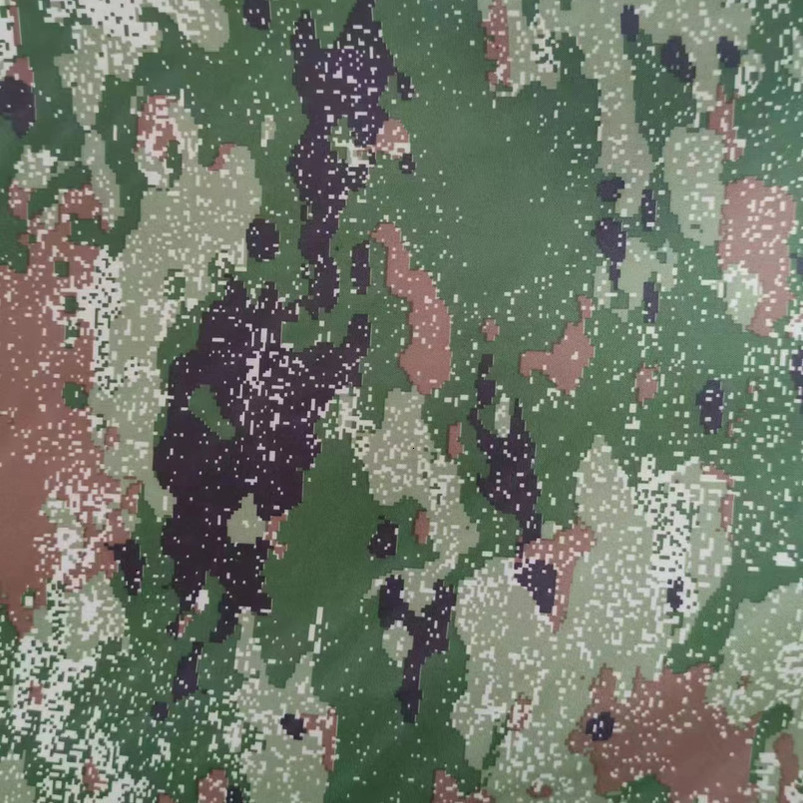 Monthly Sales 100k 400D Sunproof Rainproof Tent New Camouflage Oxford Fabric Wholesale