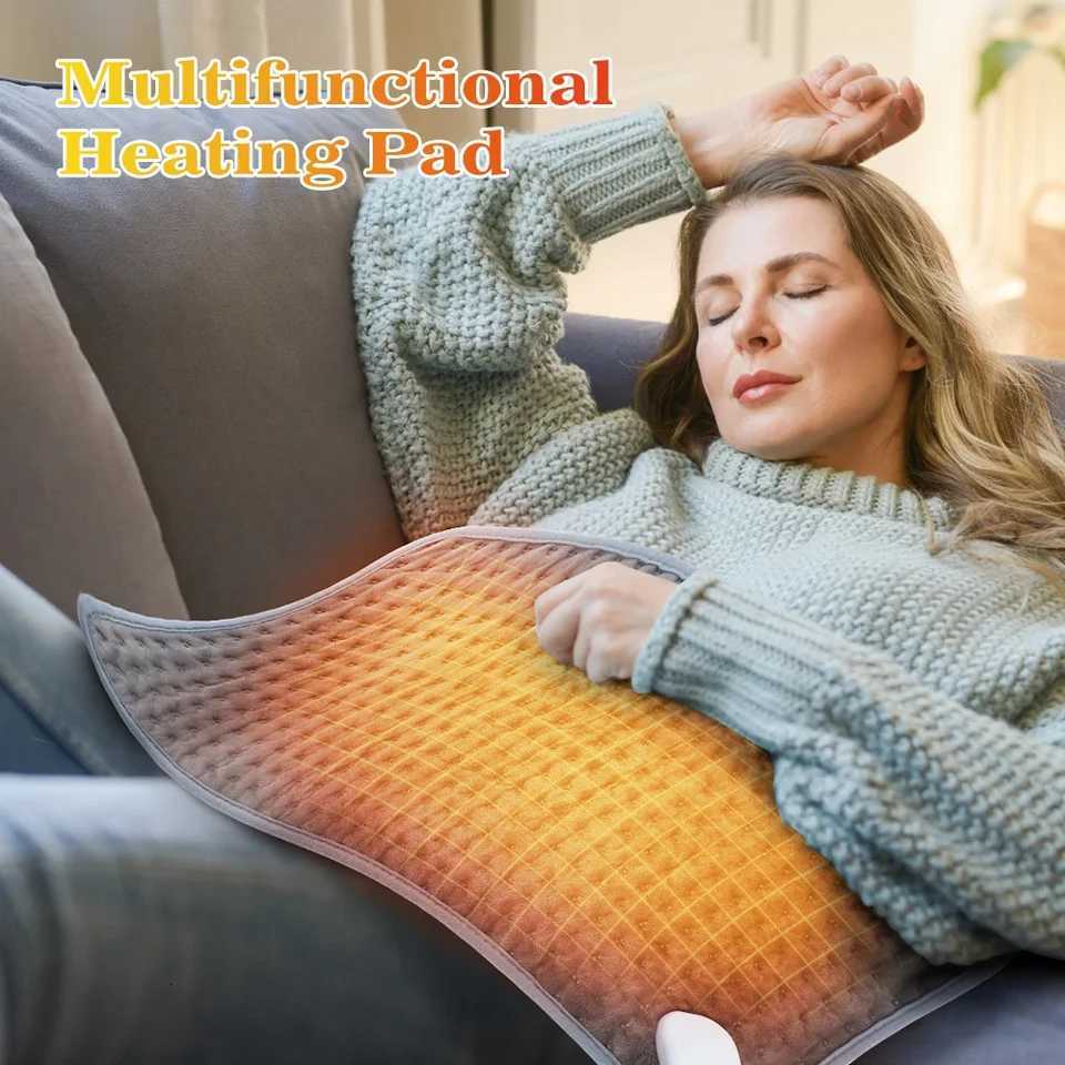 Electric Heating Blanket Thermal Pads Warmer 9 Levels Heated Mat SoftSafe Winter Body Back Leg Warmer Pads Home Use 6030cm Y251014