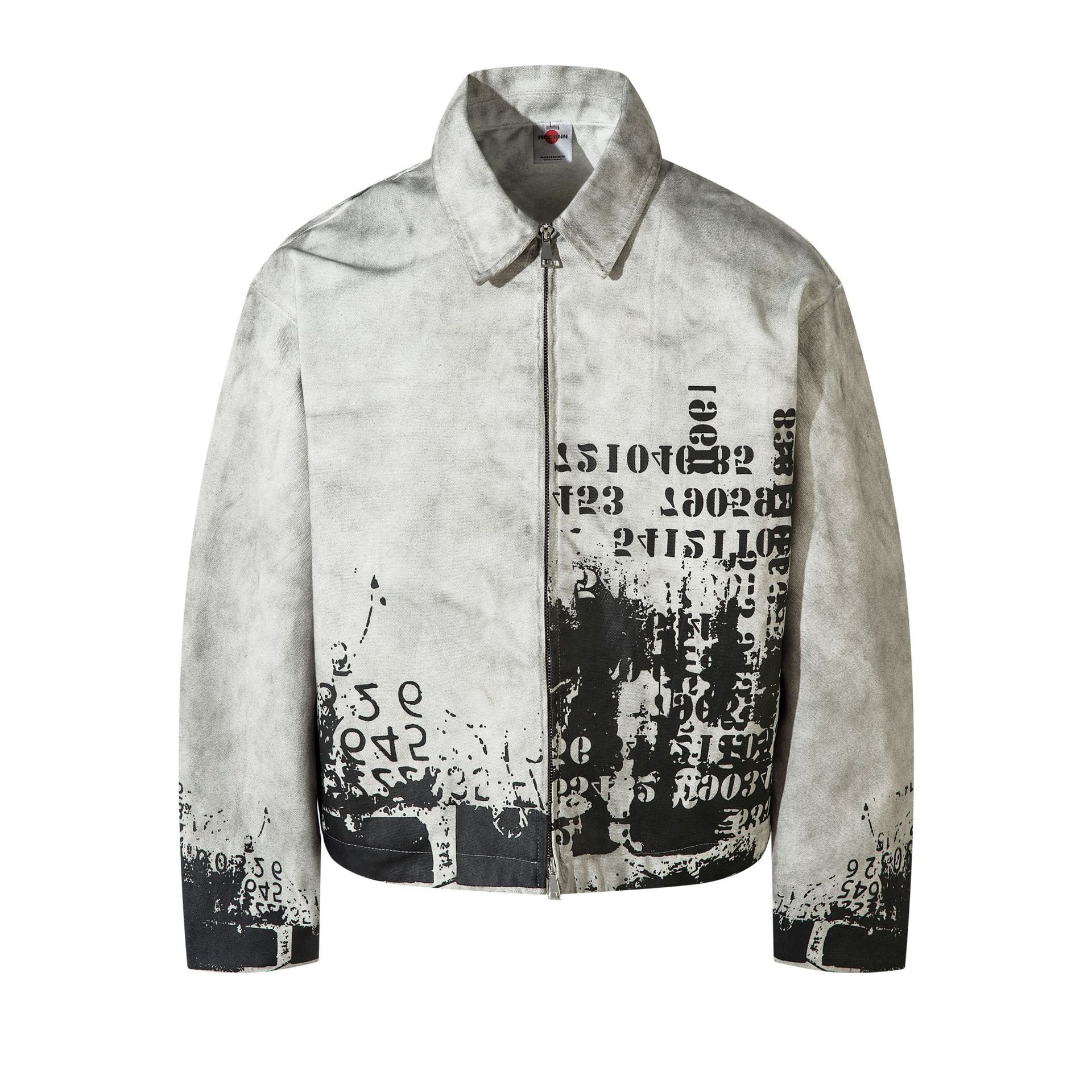Men's Jackets Streetwear Vintage Camouflage Jacket Y2K Clothing Studded Mens Distressed Baggy Coats Water-washed Black And Red Suede Multi-pocket