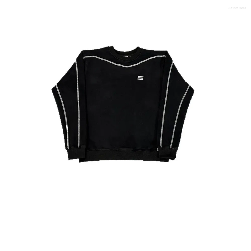 KROEN Business Attire Men's Hoodies Embroidery Basic Sports Top Bottoms Set Hoodie Sweatpants Casual Loose Fit Male Clothing From Mainland China