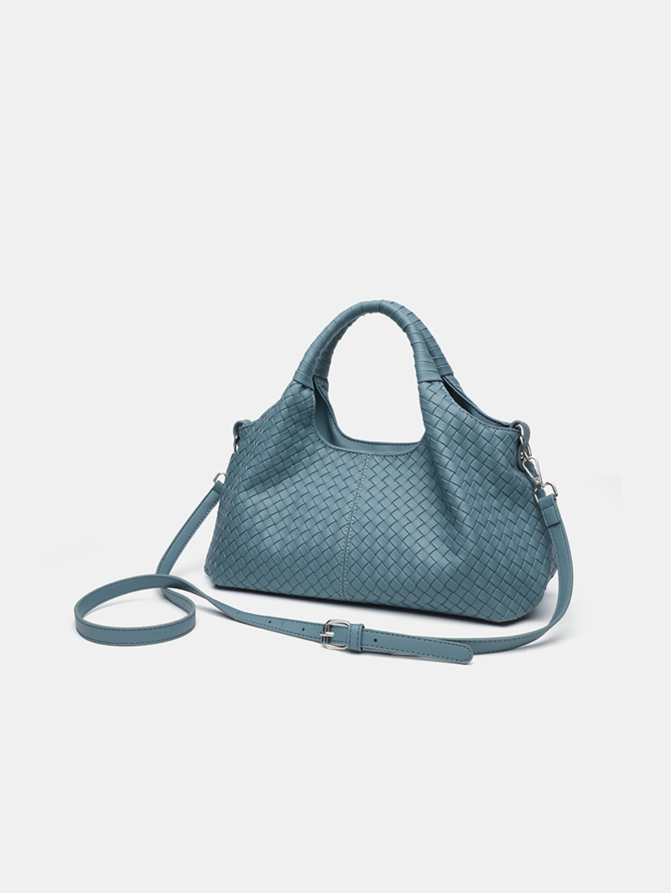 Women's woven handbag lazy style commuter bag large-capacity shoulder bag niche retro design crossbody bag