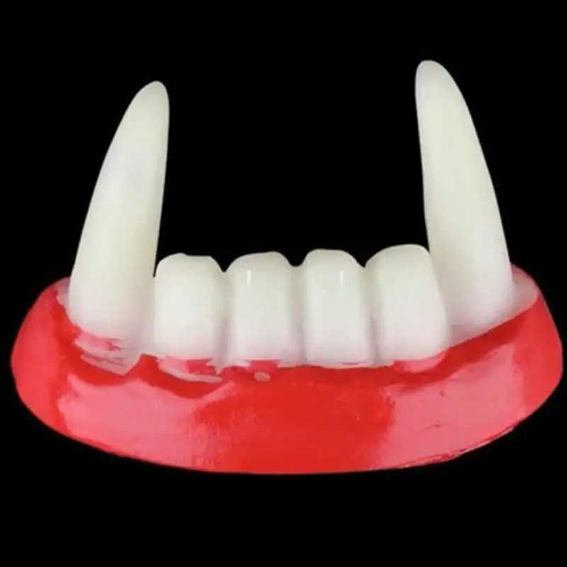 Horror Vampire Dentures Ghost Halloween Party Props Makeup Cosplay Performance Vampire Dentures Carnival Festival Party Supplies C251014