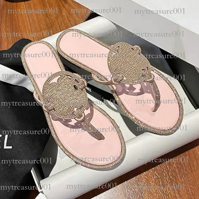 T designer sandals Toryburcy Sandals Comfortable Tori Slippers Interlocking Lightweight Rubber Letters TB Slides Flat Jelly Beach Shoes Orange Mules Indoor 35