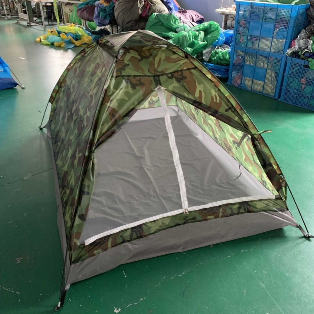 Double person camping tent, couple tent, single-layer camping tent, beach park promotion, gift tent