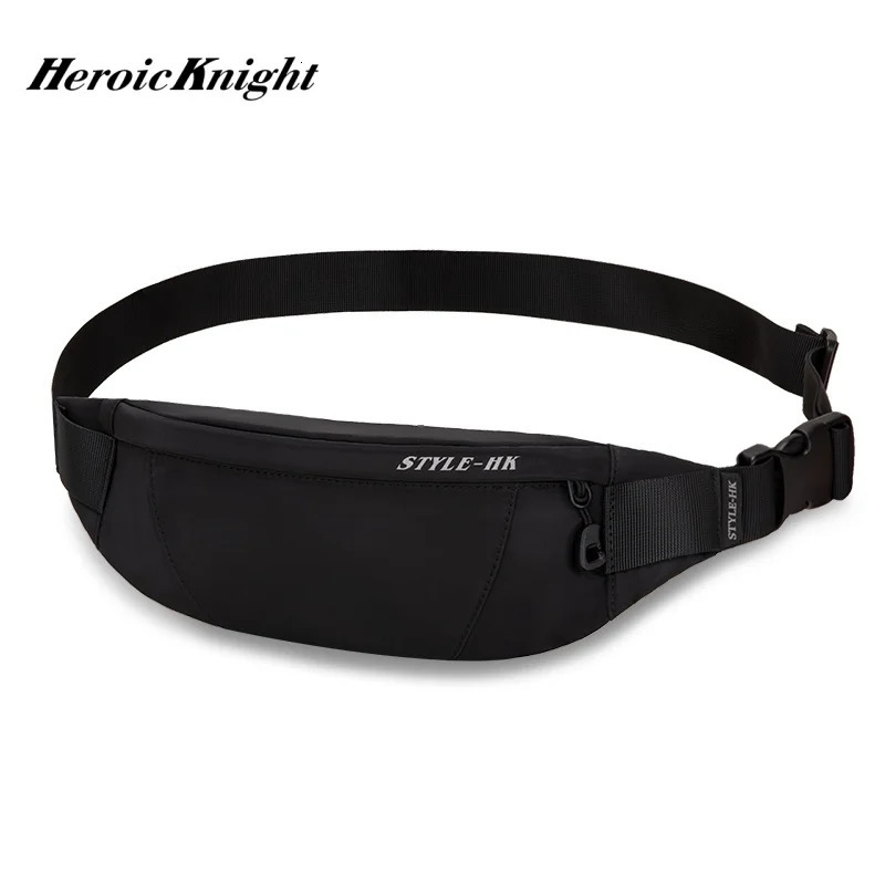 Heroic Knight High Quality Waist Pack Man Casual Outdoor Travel Cross Shoulder Bag Fashion Sport Chest Waterproof fanny 251014