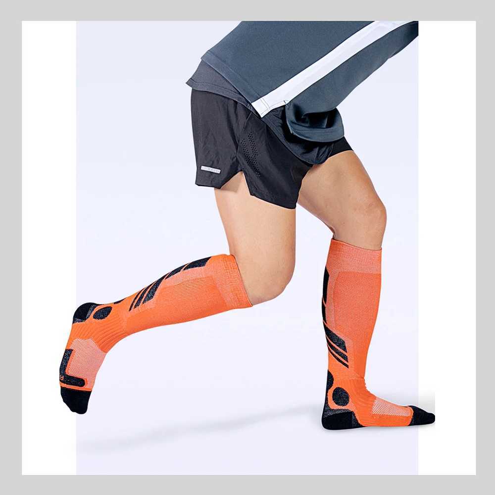 New Winter Men Women Cotton Thermal Ski Socks Children Soccer Sports Socks Snowboarding Cycling Adult Skiing Thicker Leg Warm Z251014