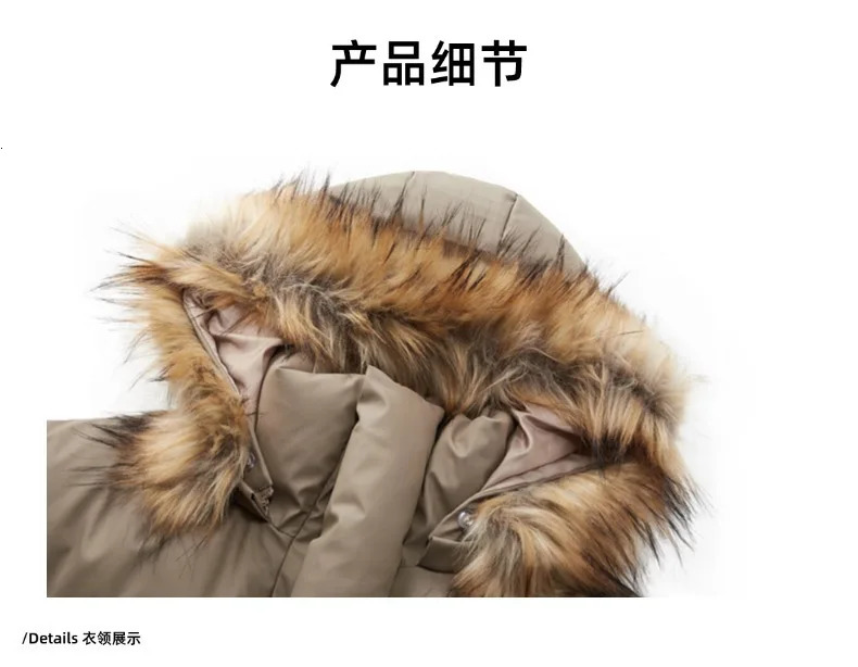 Mens Fashion Winter Warm Puffy Parkas With Removable Fur Collar Cotton Padded Thick Thermal Puffer Overcoat Jacket Outerwear 251011