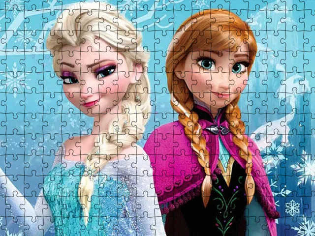 Disney Frozen Jigsaw Puzzle Princess Elsa Anna 3005001000 Pieces Puzzles Creative Pictures Kids Educational Toys H251014