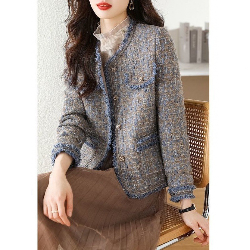 2025 Autumn/Winter New Top Spring New French Designer Jacket Fashion Jacket Women's Luxury Elegant Fashion Multi functional Slimming Coarse fashi