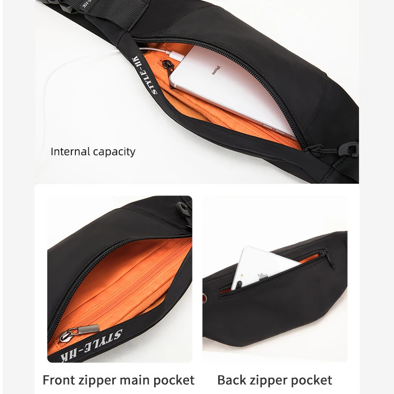 Heroic Knight High Quality Waist Pack Man Casual Outdoor Travel Cross Shoulder Bag Fashion Sport Chest Waterproof fanny 251014
