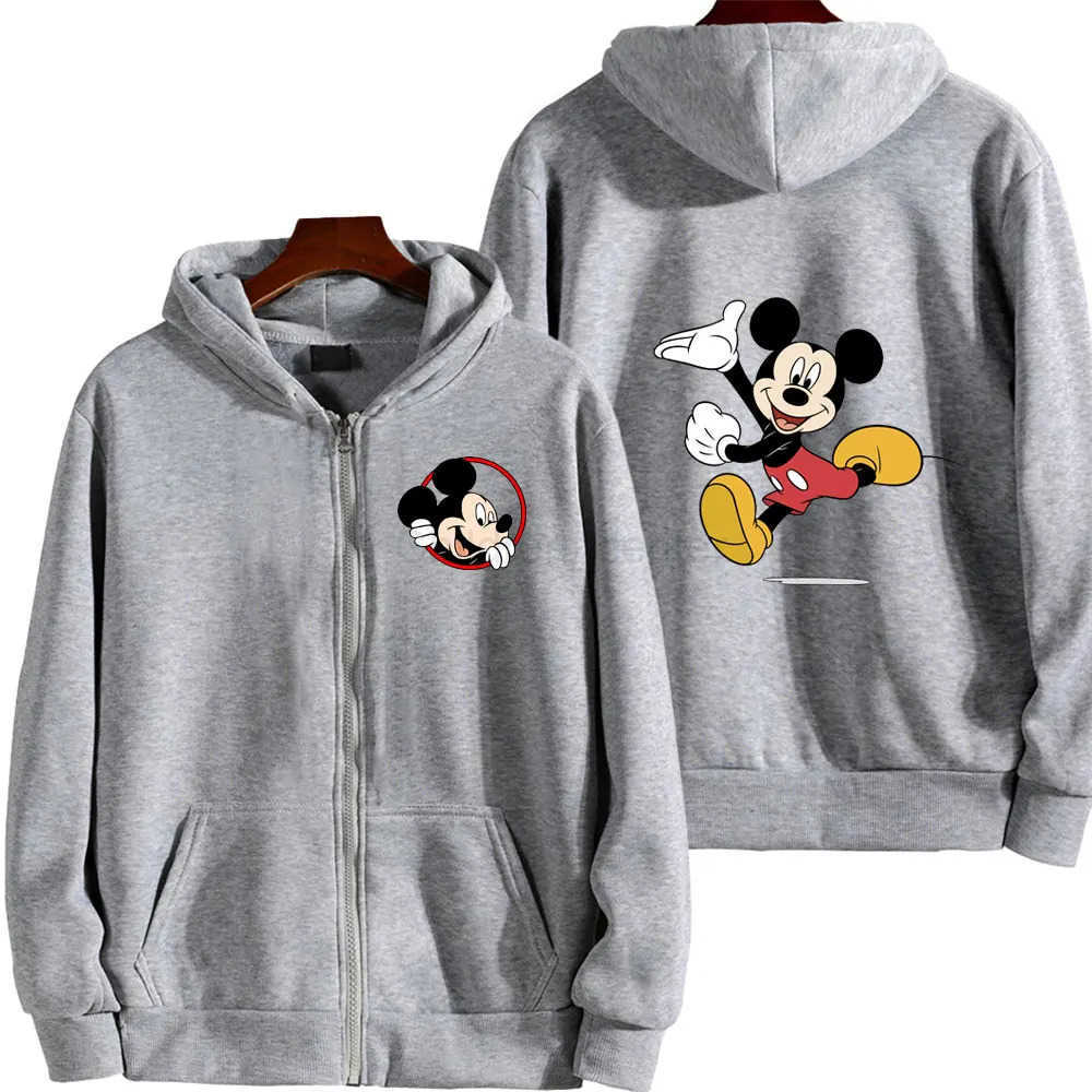 Disney Womens Mickey Mouse Graphic Sweatshirt All Items Buy 1 Authentic and Free Shipping Clothes Y2K Woman Winter Hoodie Jacket H251014