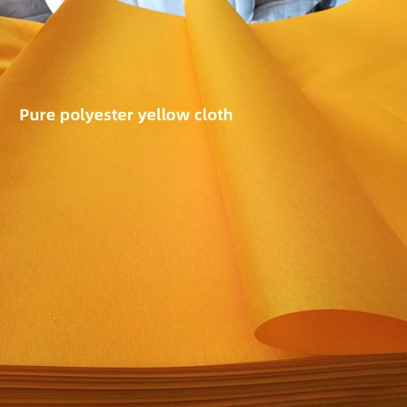 Pure Polyester Handmade DIY Brushed White Cloth for Wedding and Celebration Red Scarf Fabric Wholesale