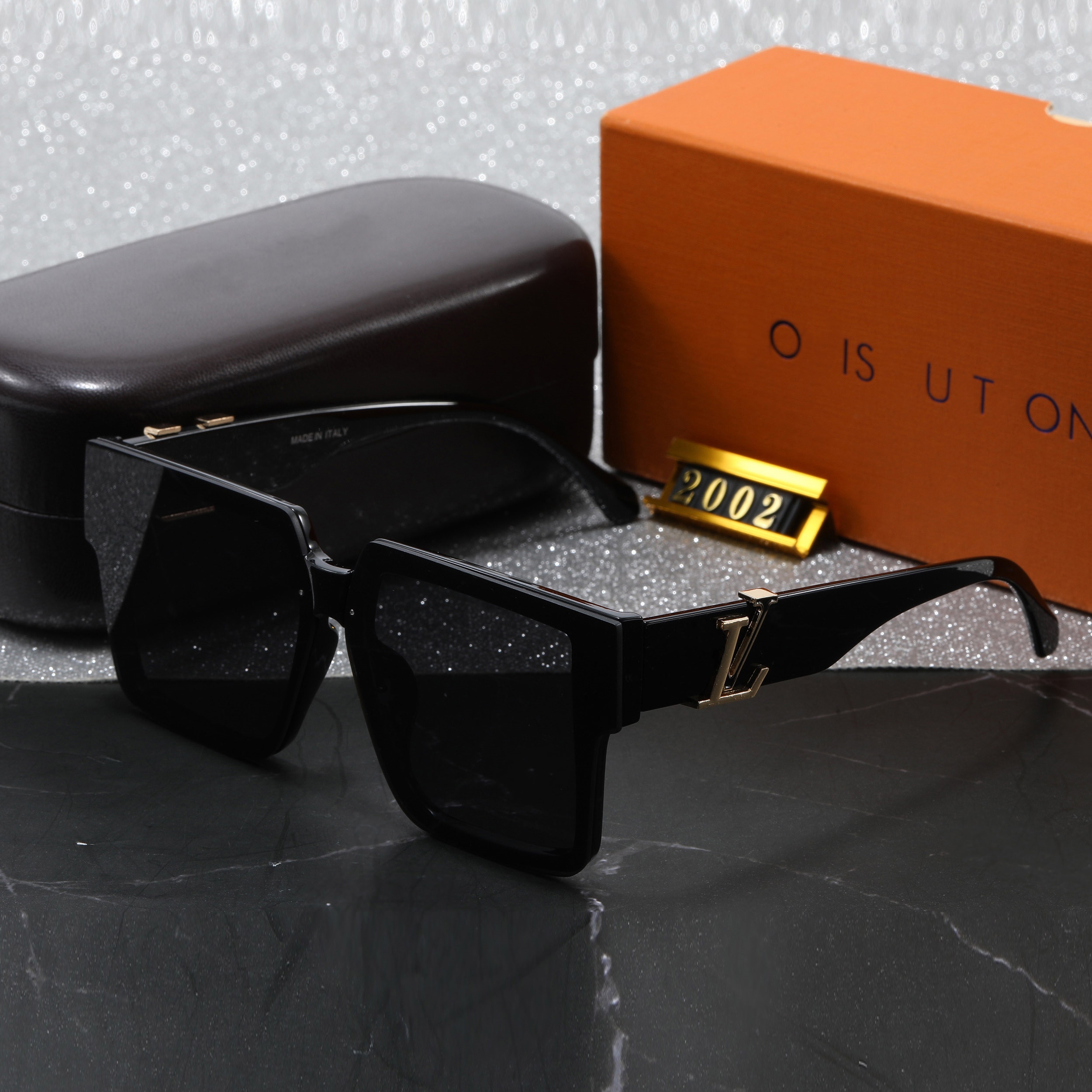 2025 Top Quality Designer Sunglasses Men Women Square Lenses UV400 Protection Sunglasses Street Fashion Beach Sunglasses with box