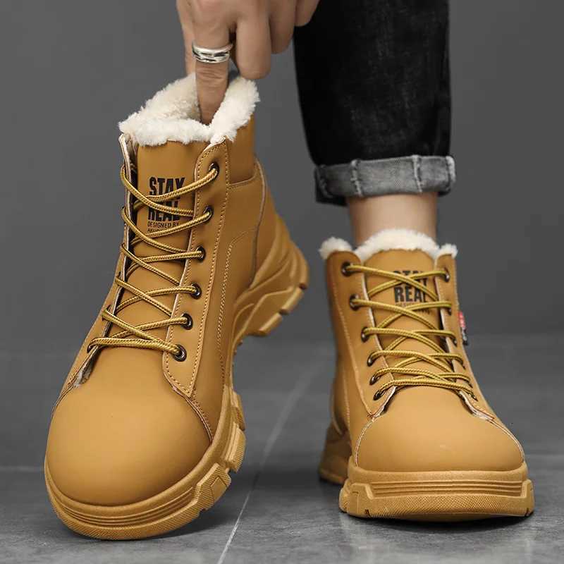 Mens high top denim boots casual sports shoes trendy and fashionable mens boots Z251013