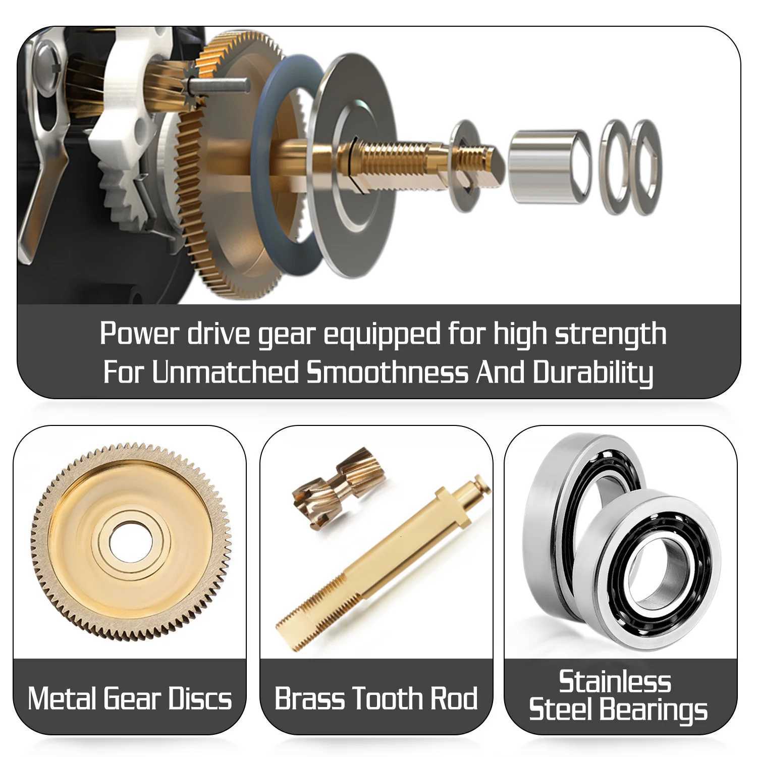 Sougayilang Fishing Rod Reel Set Lightweight High Caon Fishing Rod 811 Gear Ratio Reel with a Free Fishing Line as a Gift Y251014