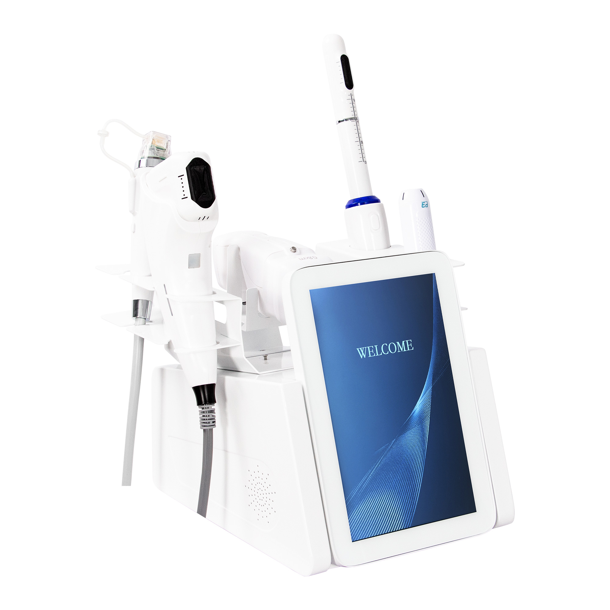 Hifu Microneedling Intimate Care 5-In-1 Device - Facial Lifting & Vaginal Tightening - Dark Circle Removal & Slimming - Professional Beauty Machine