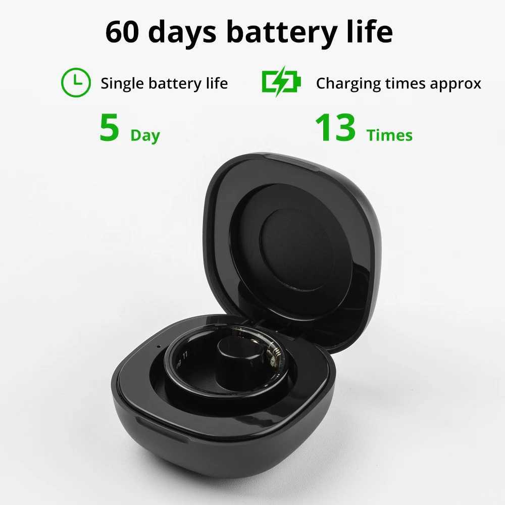 2024 COLMI R09 Smart Ring Men Wen with Charging Case Body Temperature Health and Sleep Monitor For Xiai Phone Y251014